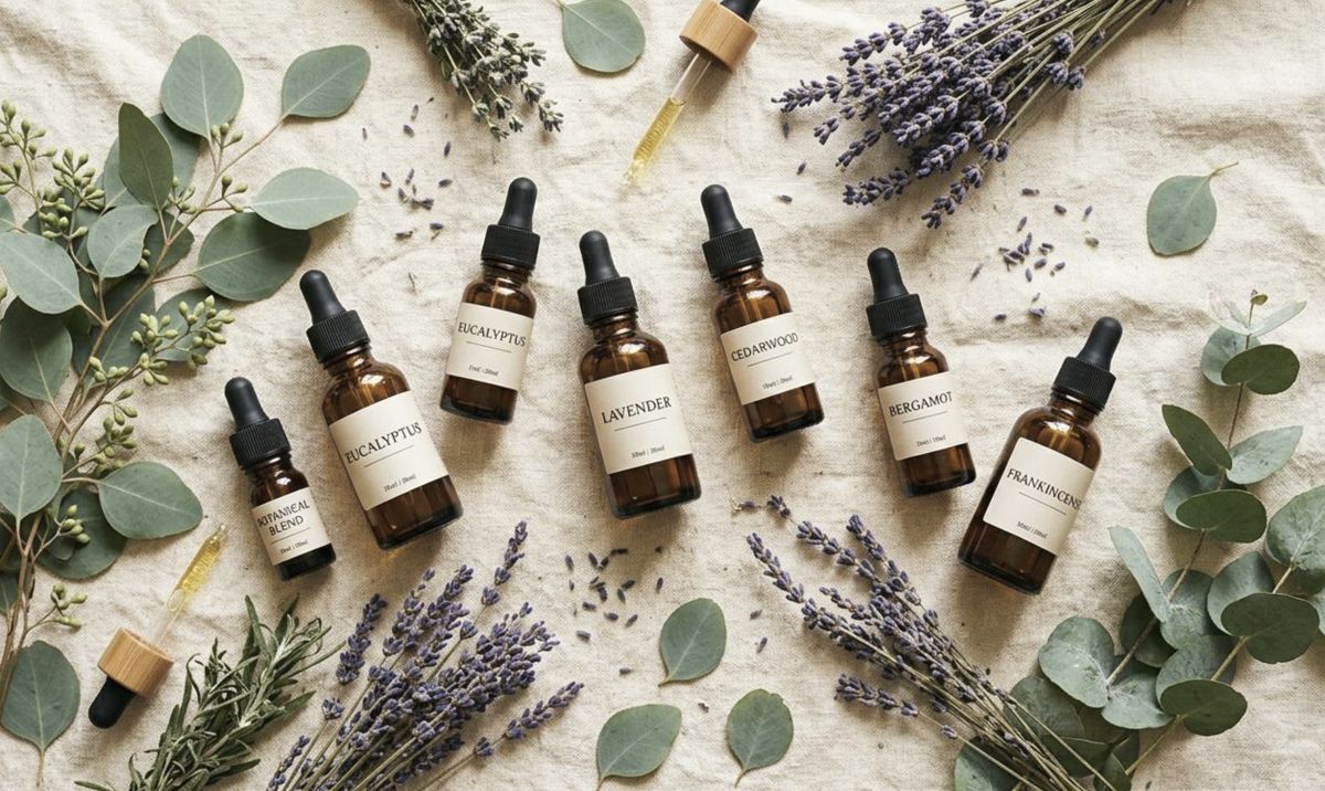 Essential oils and fragrance oils for commercial nebulizing diffuser applications